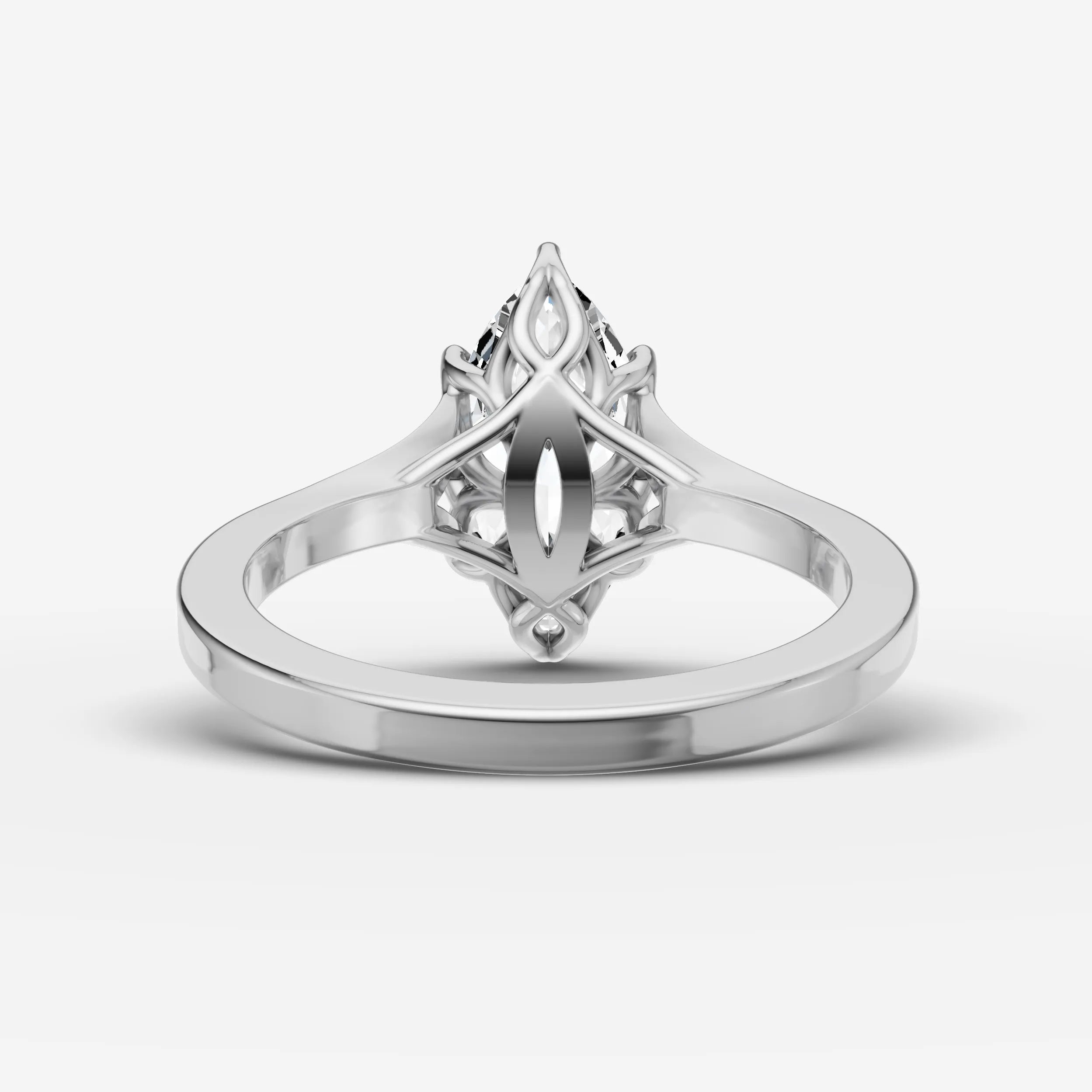 Split Shank - Marquise