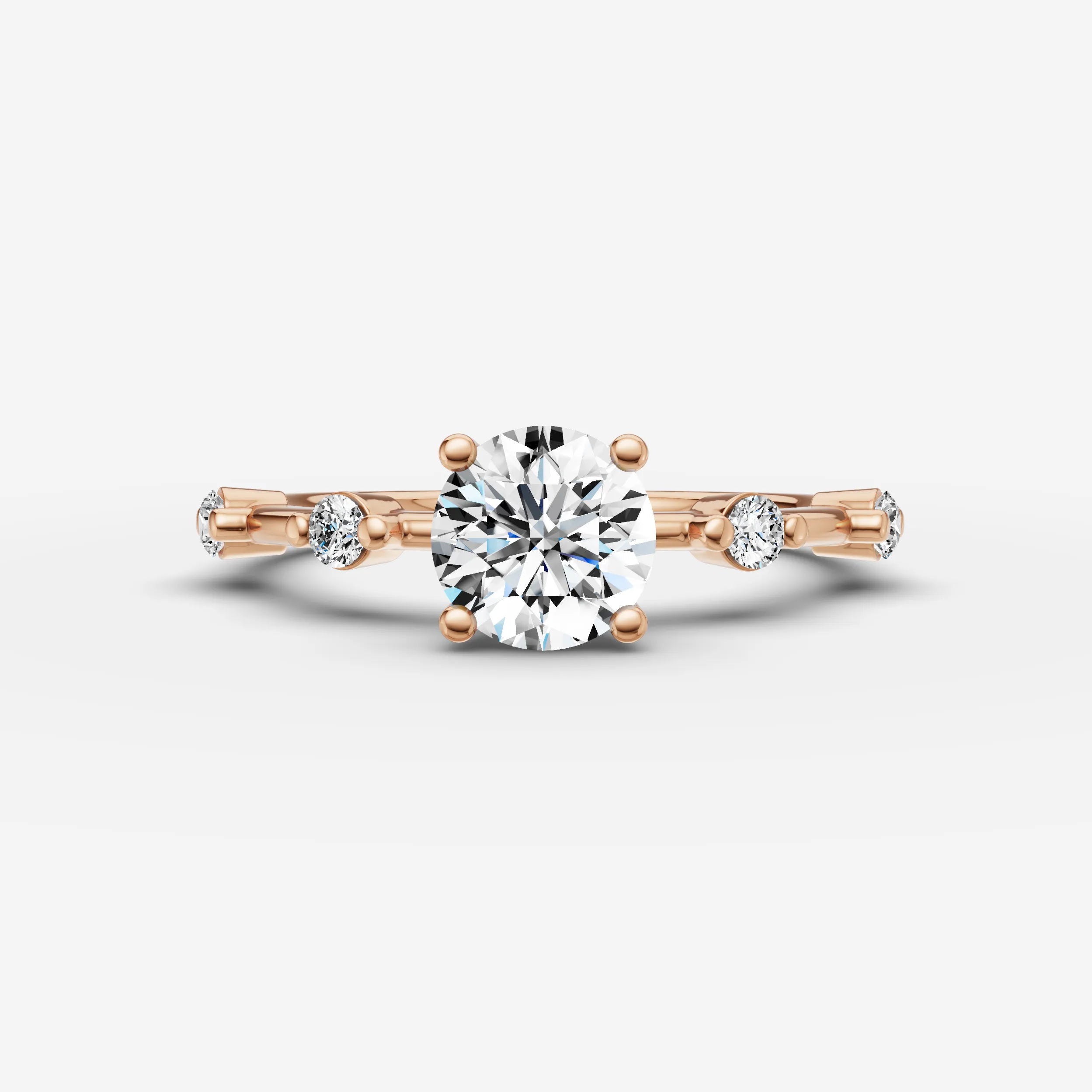 Dainty Pave - Round