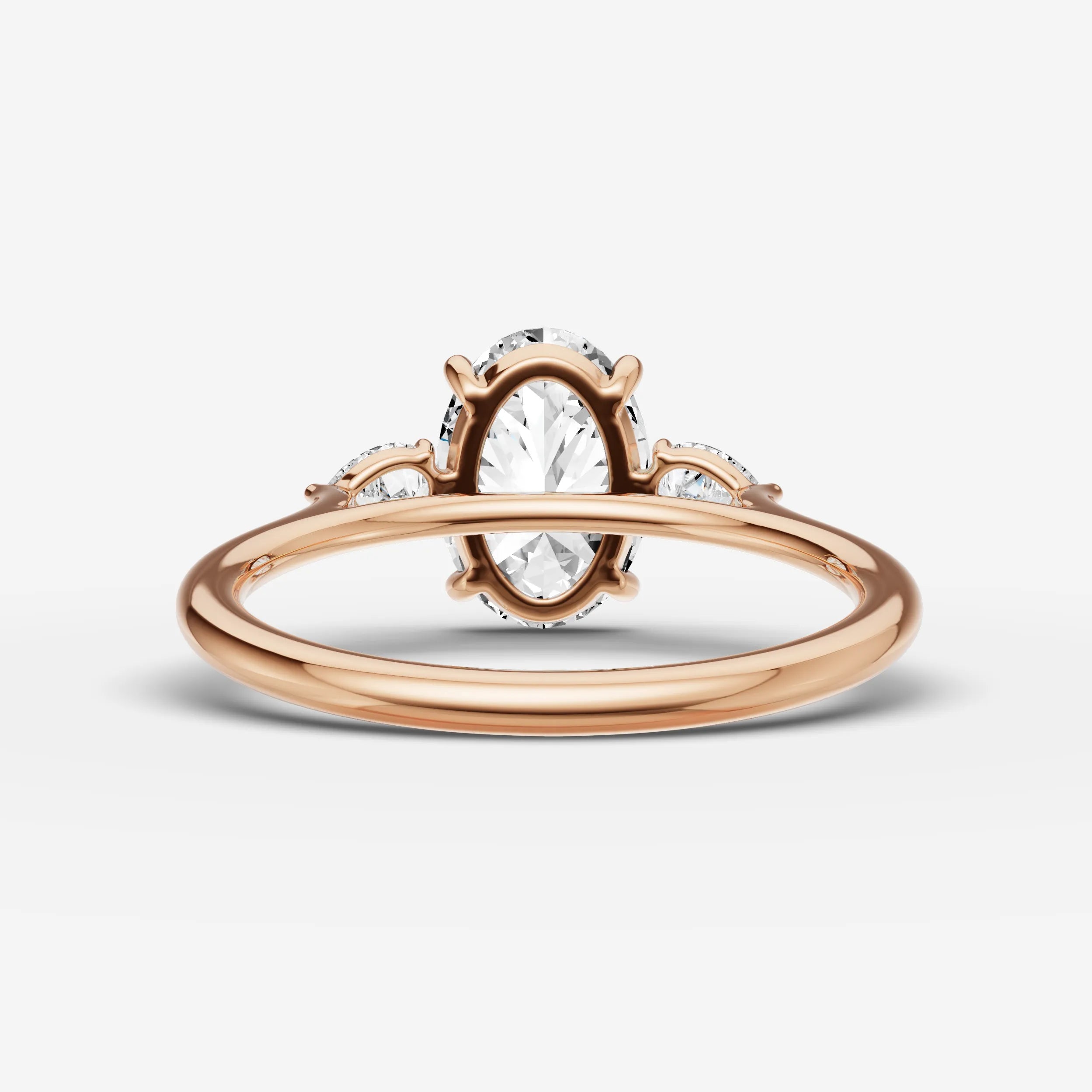 Three Stone - Oval