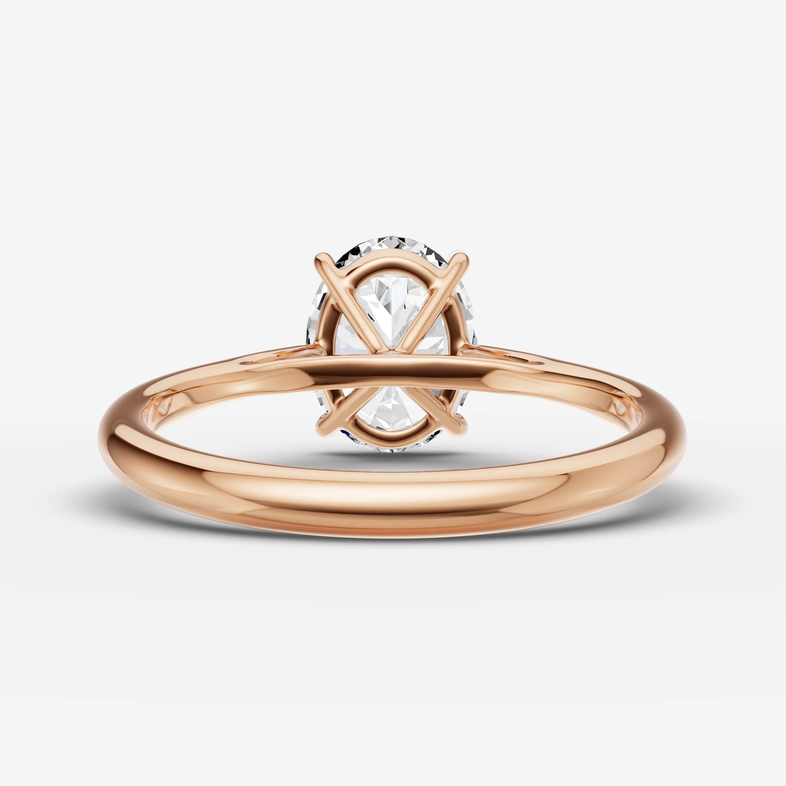 Solitaire Cathedral - Oval