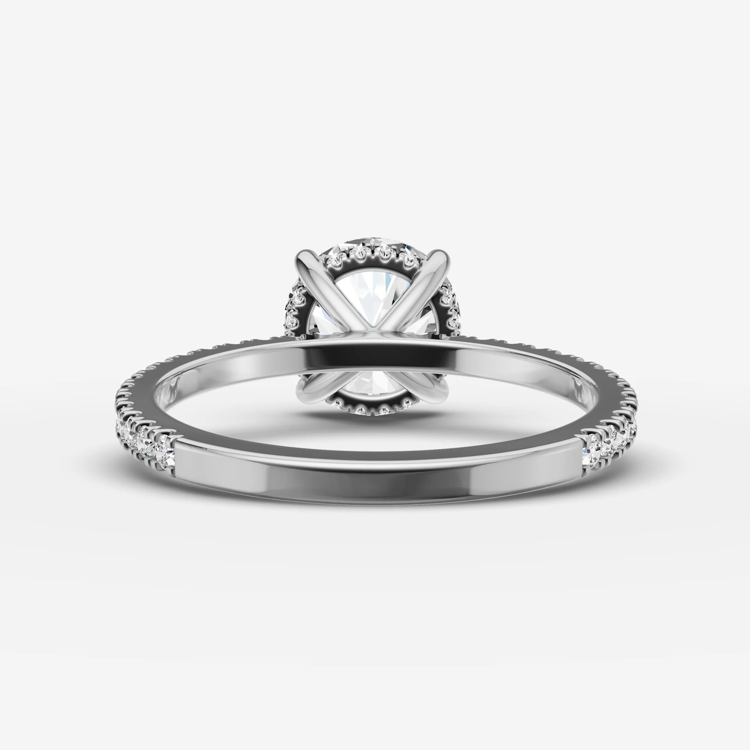Hidden Halo & Pave - Round