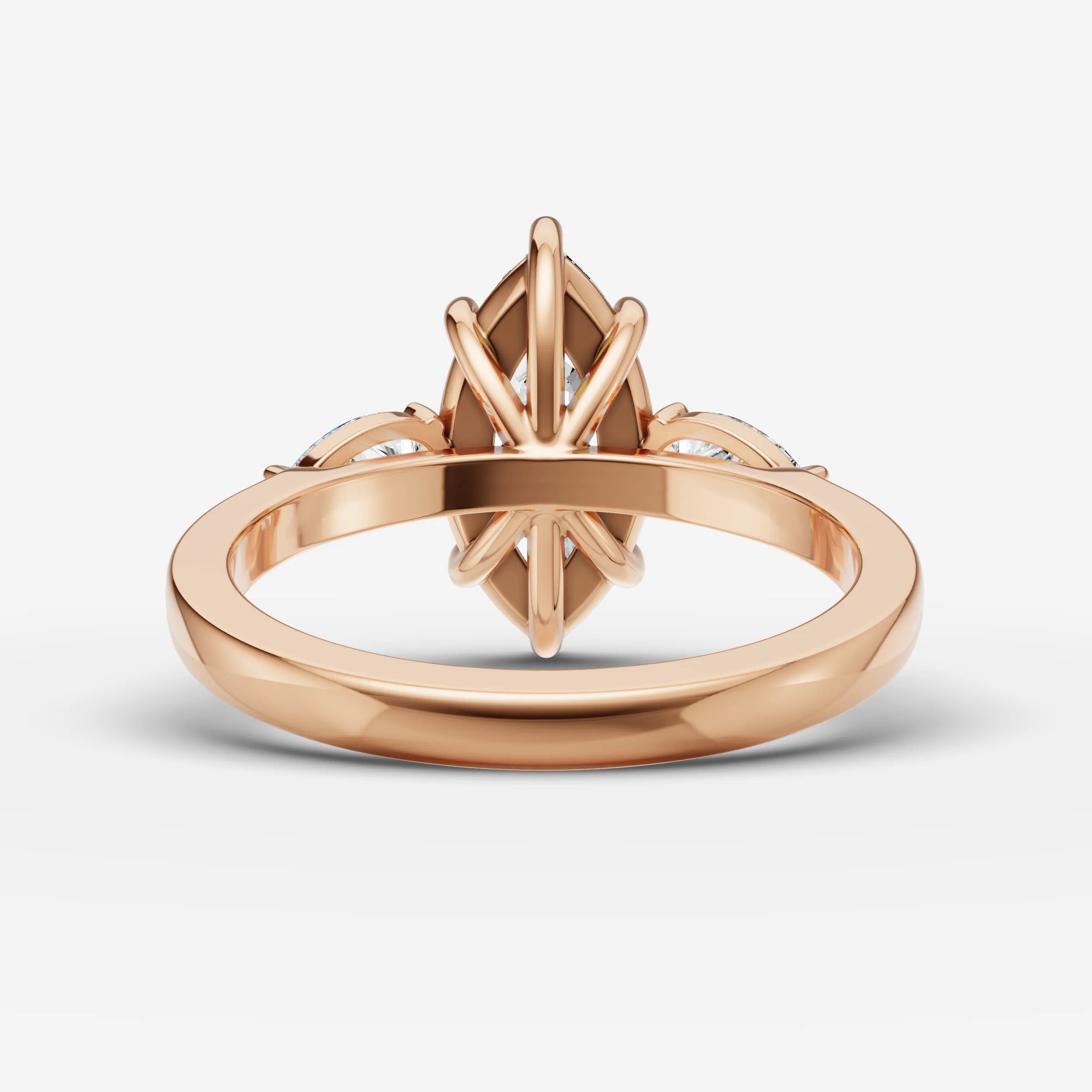 Three stone - Marquise