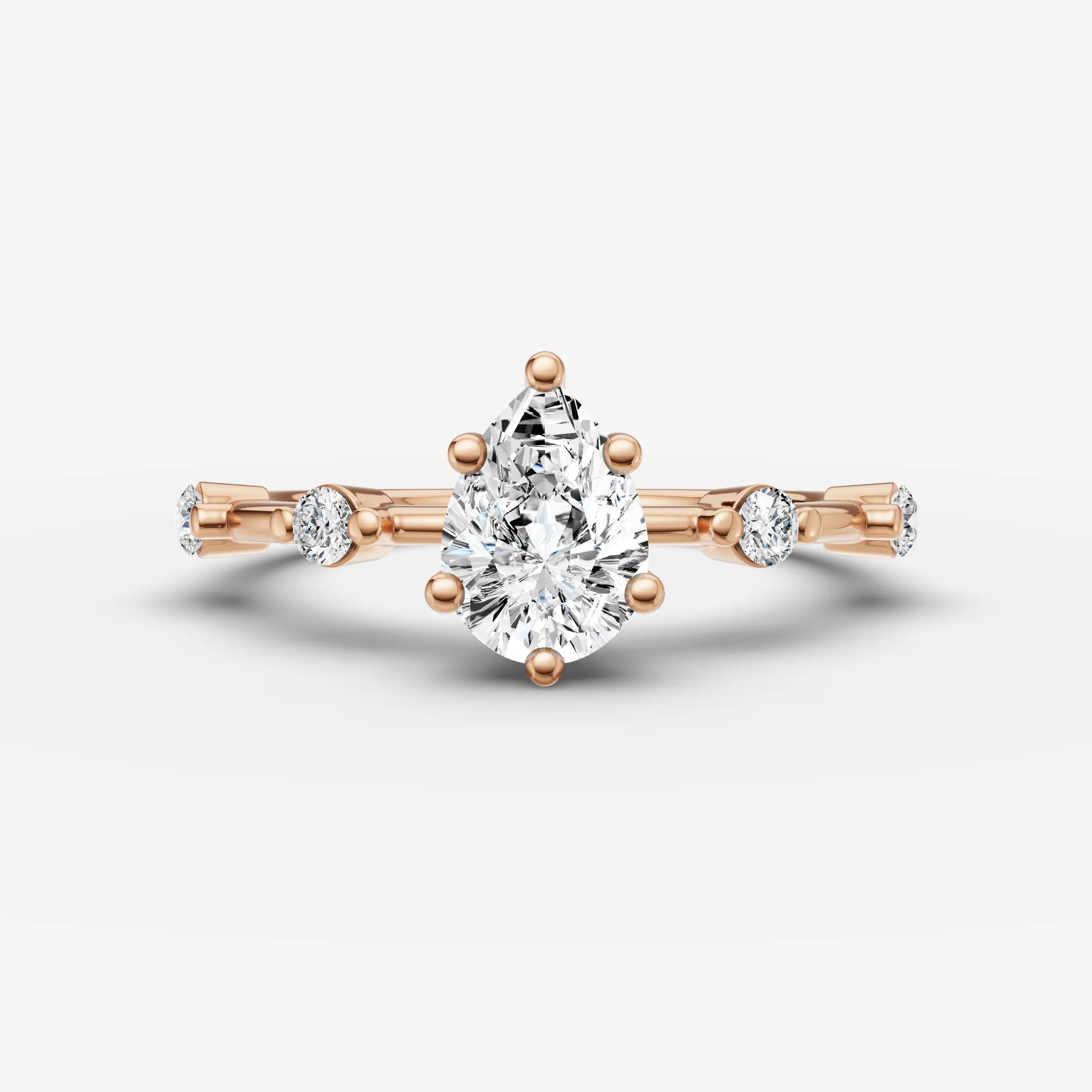 Dainty Pave - Pear