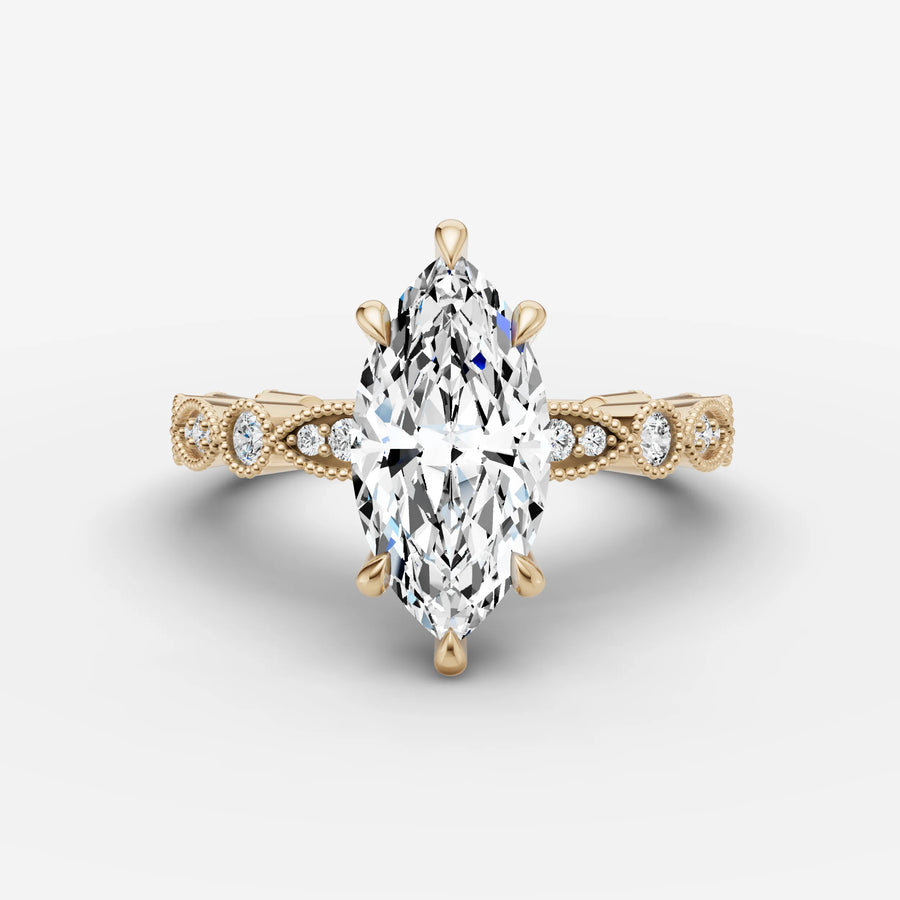 Vintage Pave - Marquise