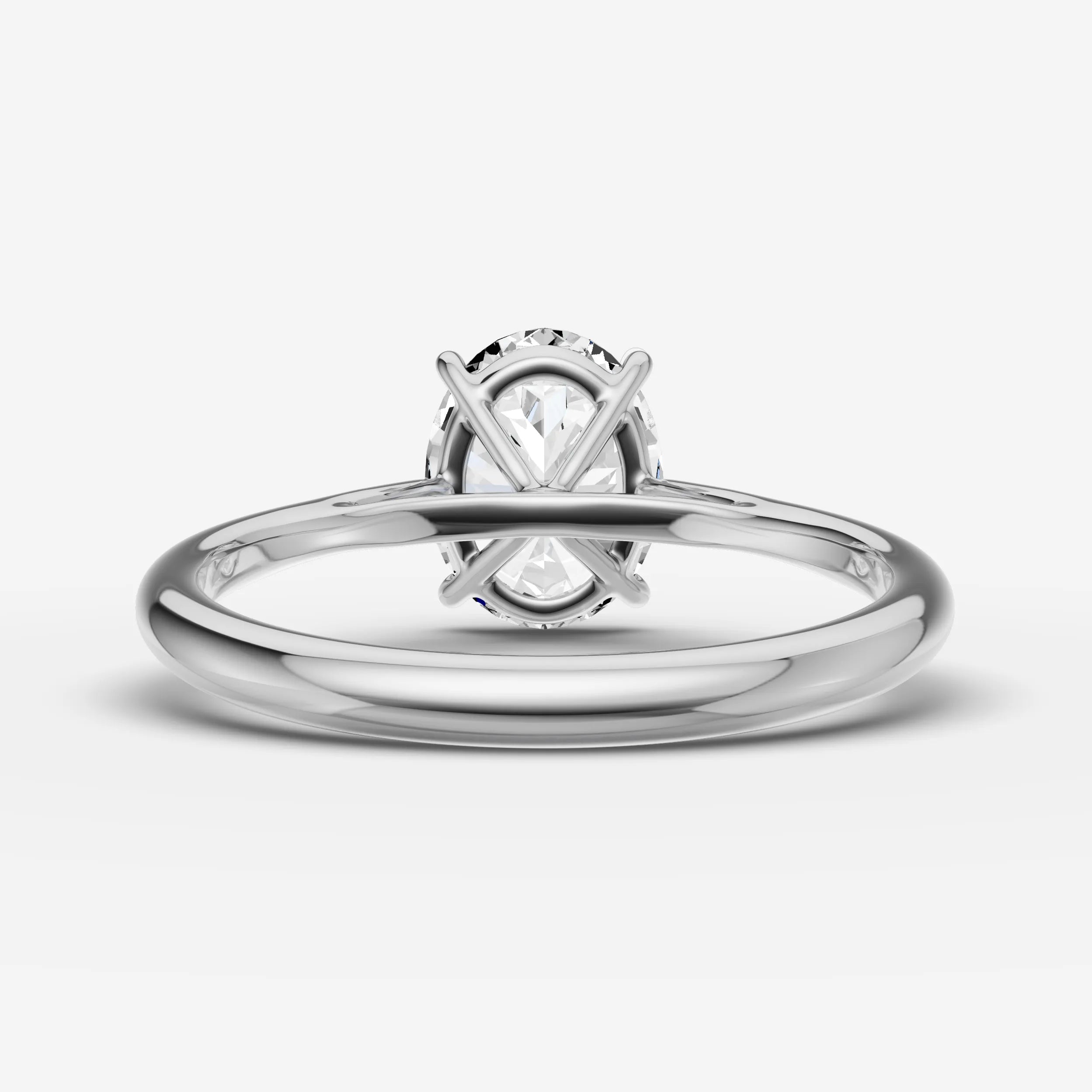 Solitaire Cathedral - Oval