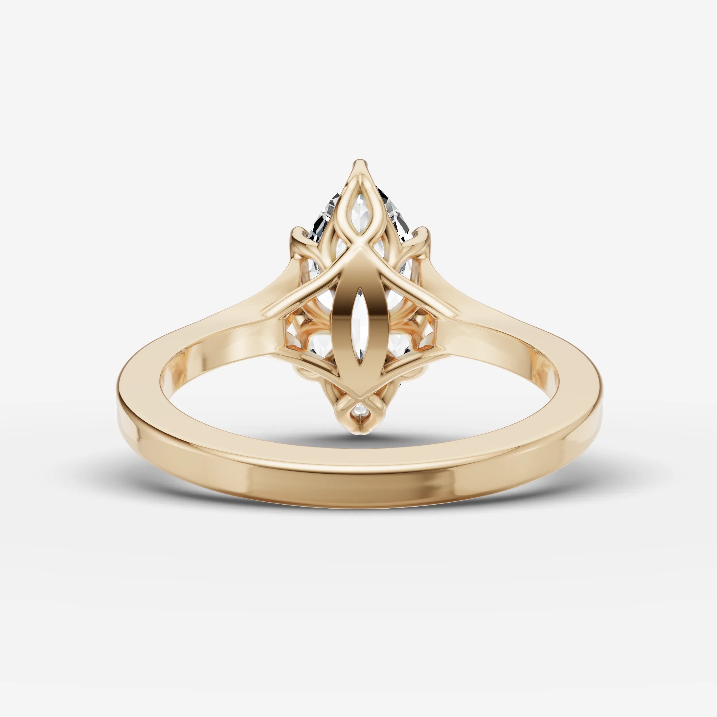 Split Shank - Marquise