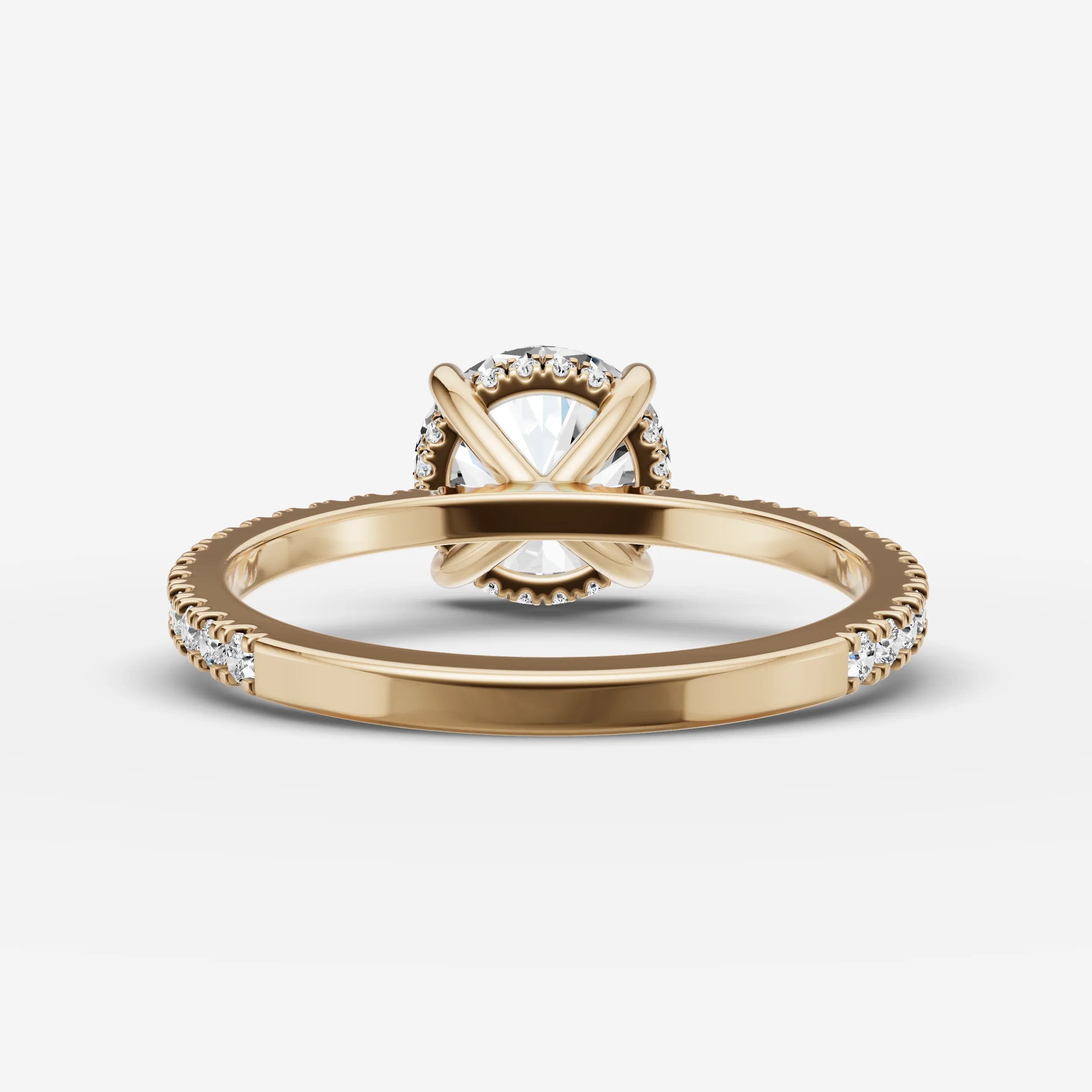 Hidden Halo & Pave - Round
