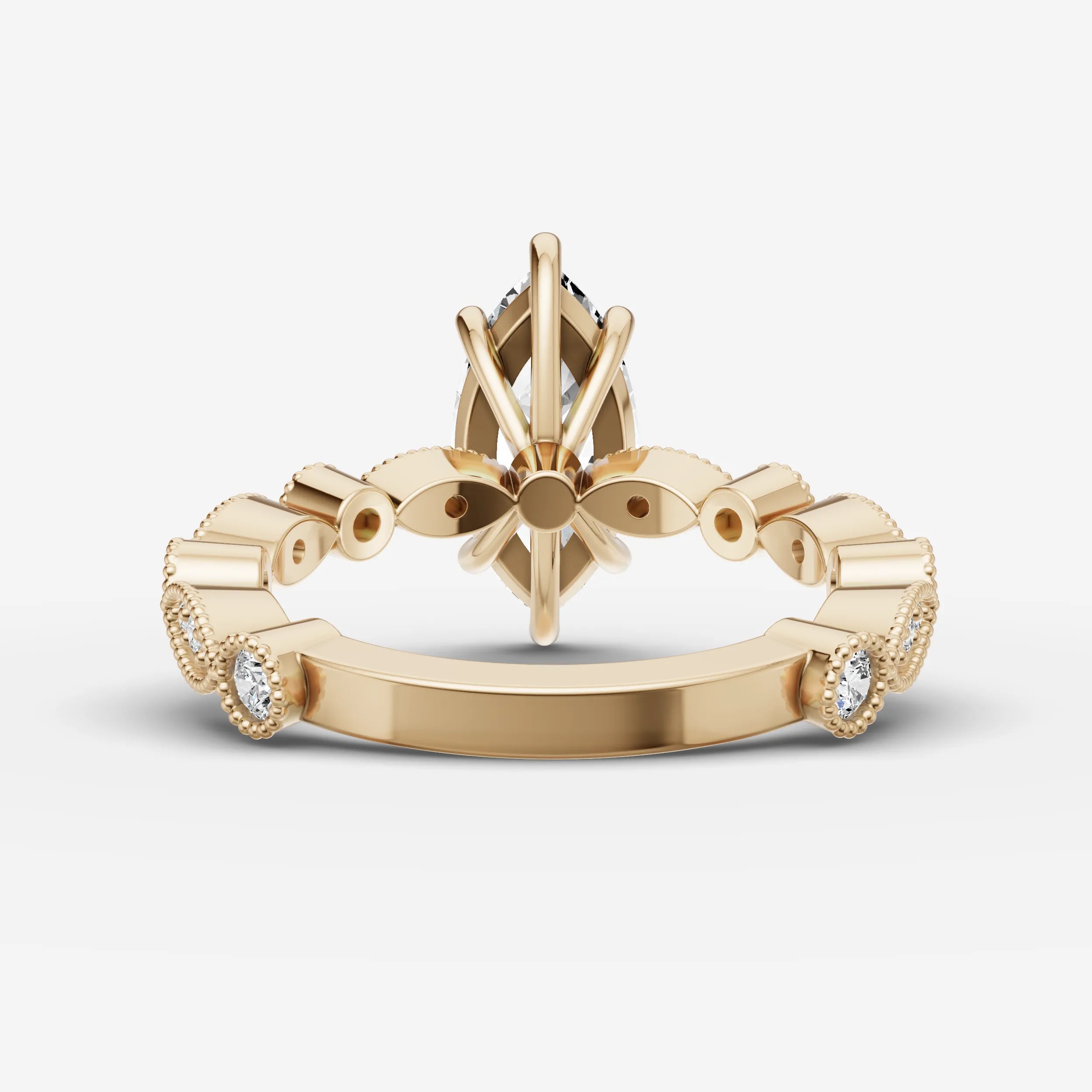 Vintage Pave - Marquise
