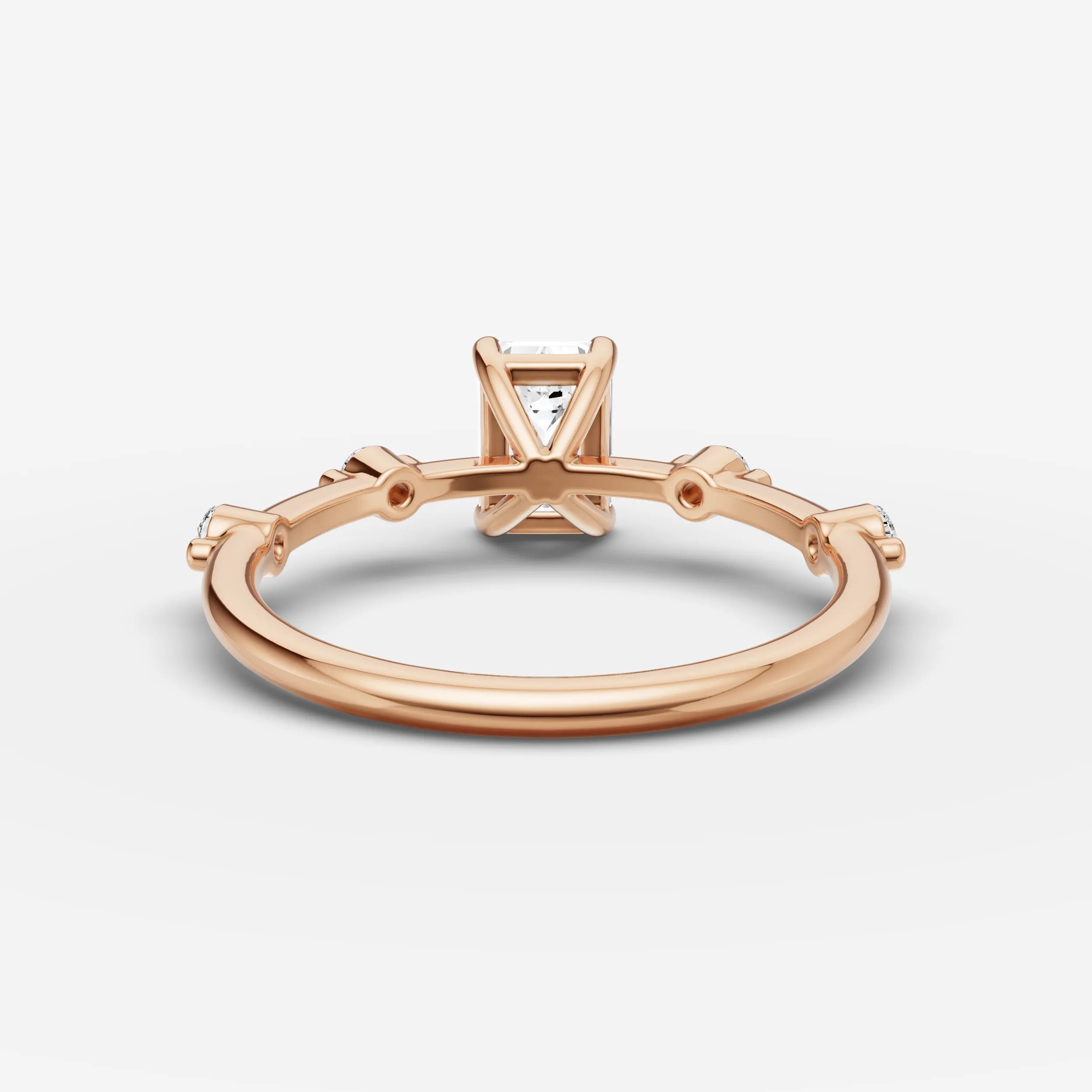 Dainty Pave - Emerald