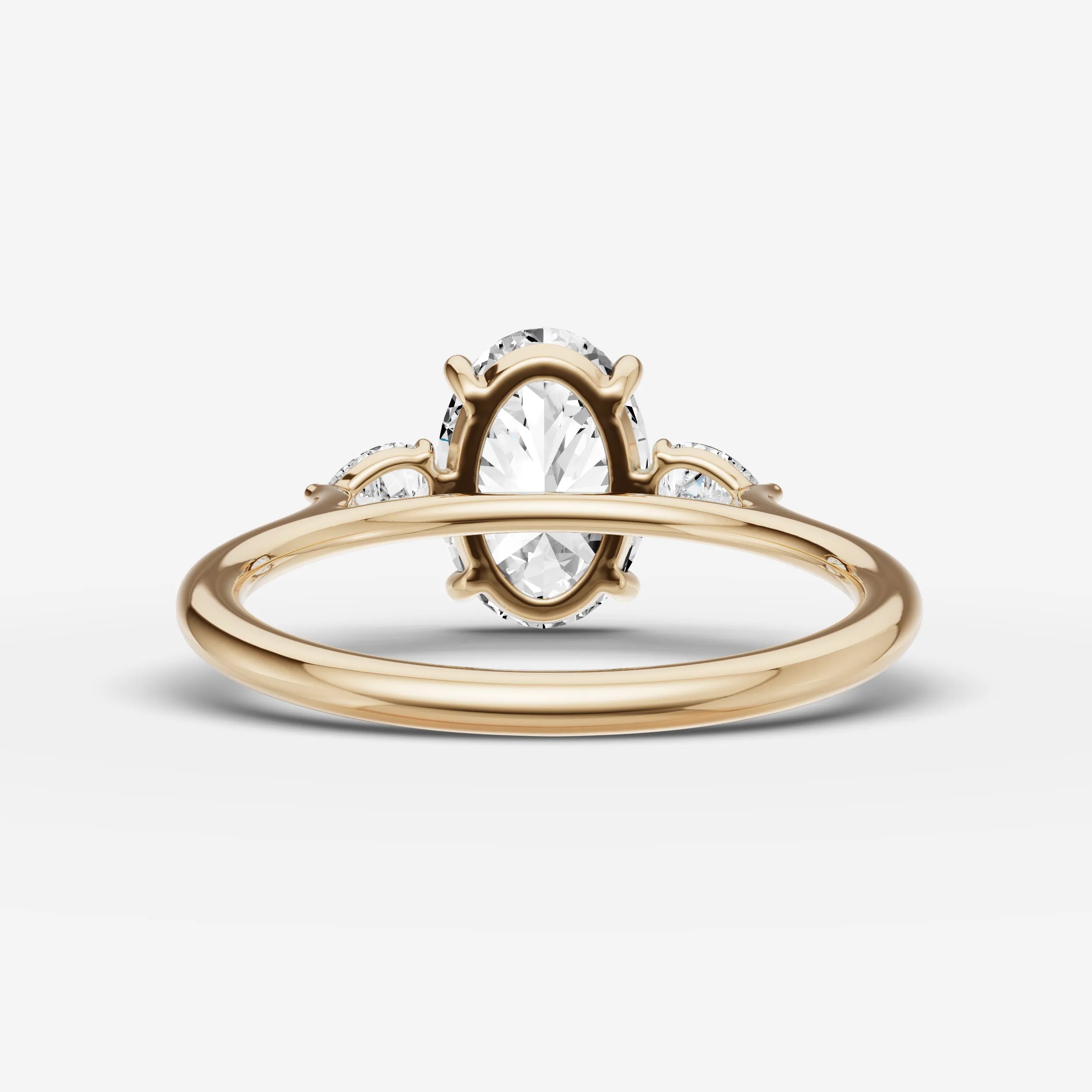 Three Stone - Oval