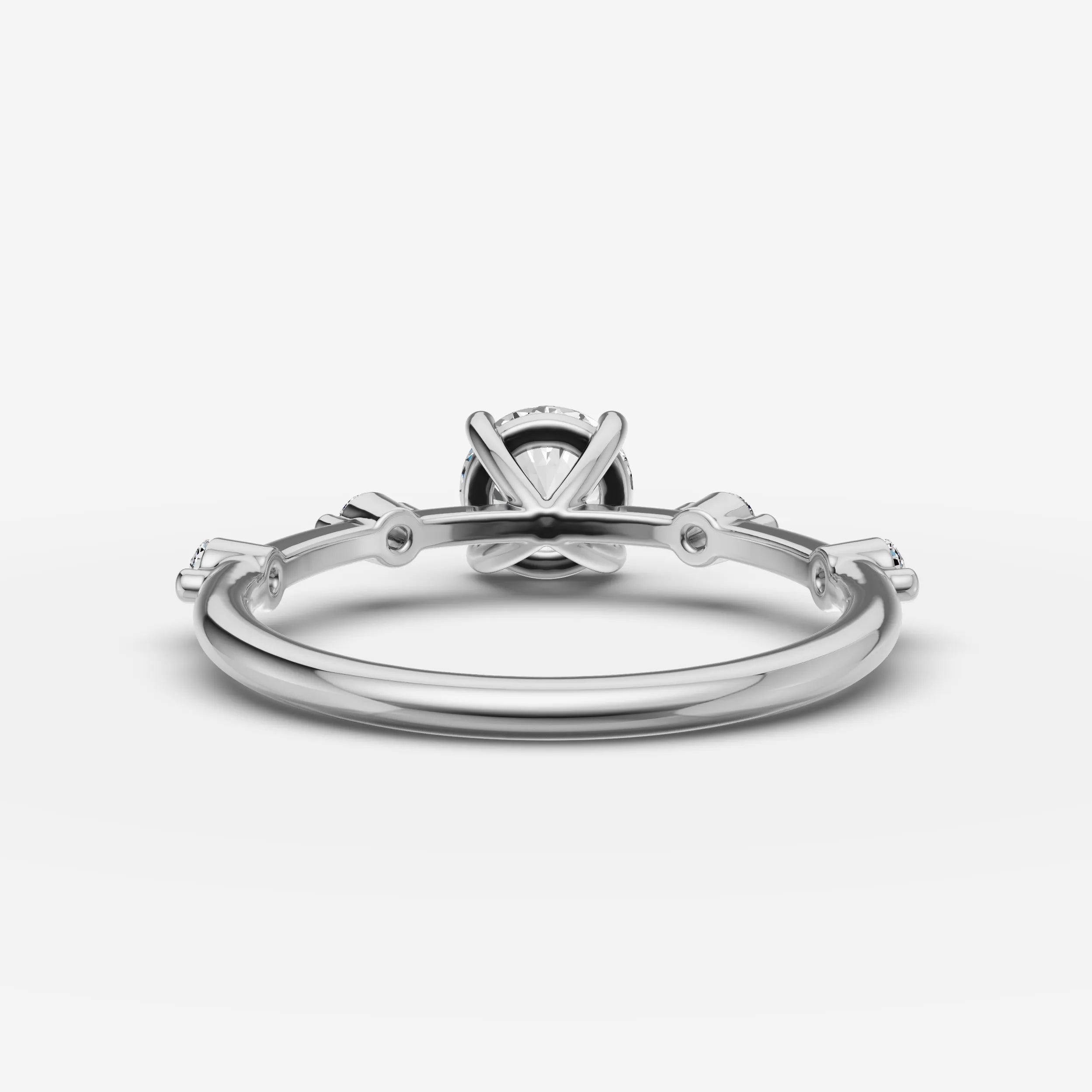 Dainty Pave - Round