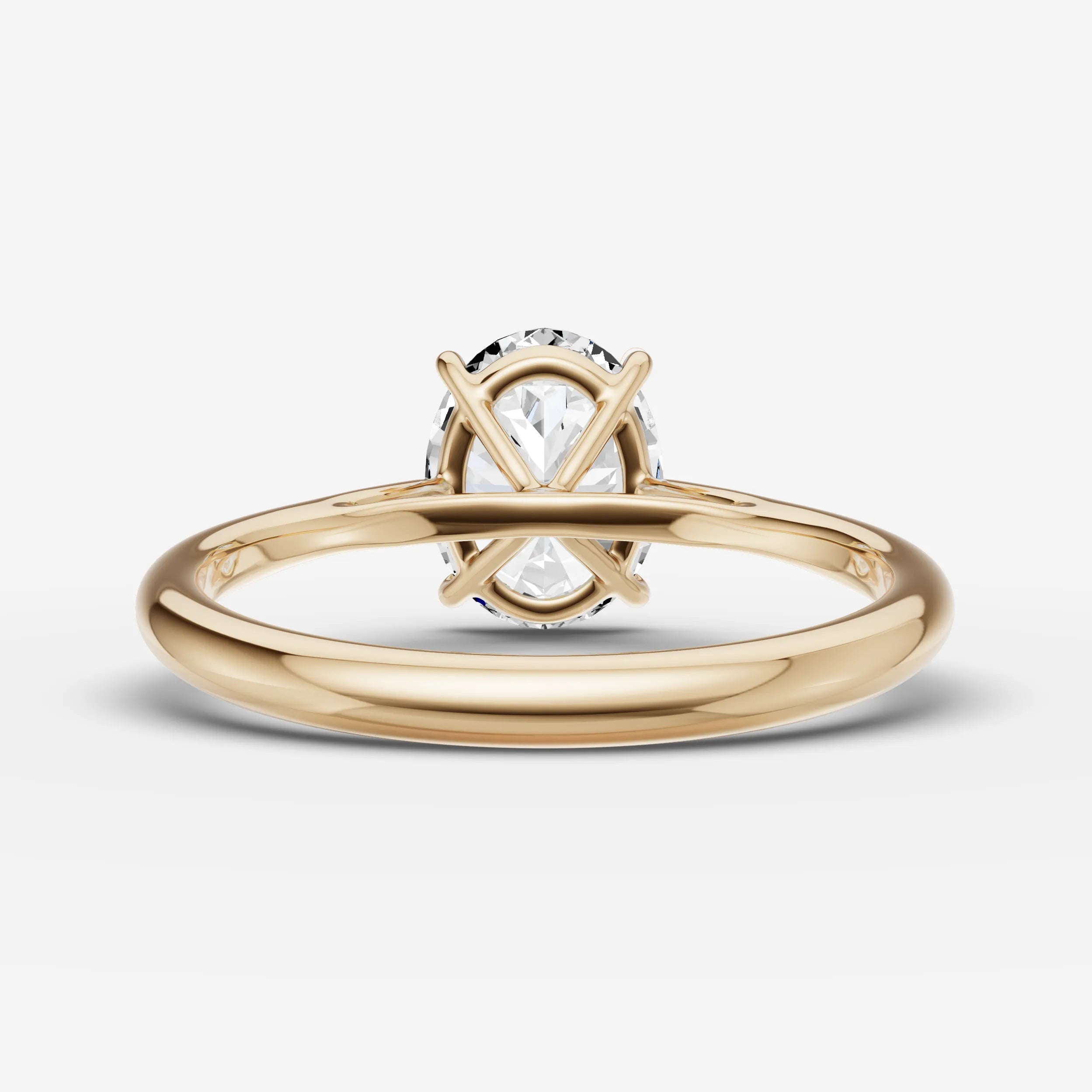 Solitaire Cathedral - Oval