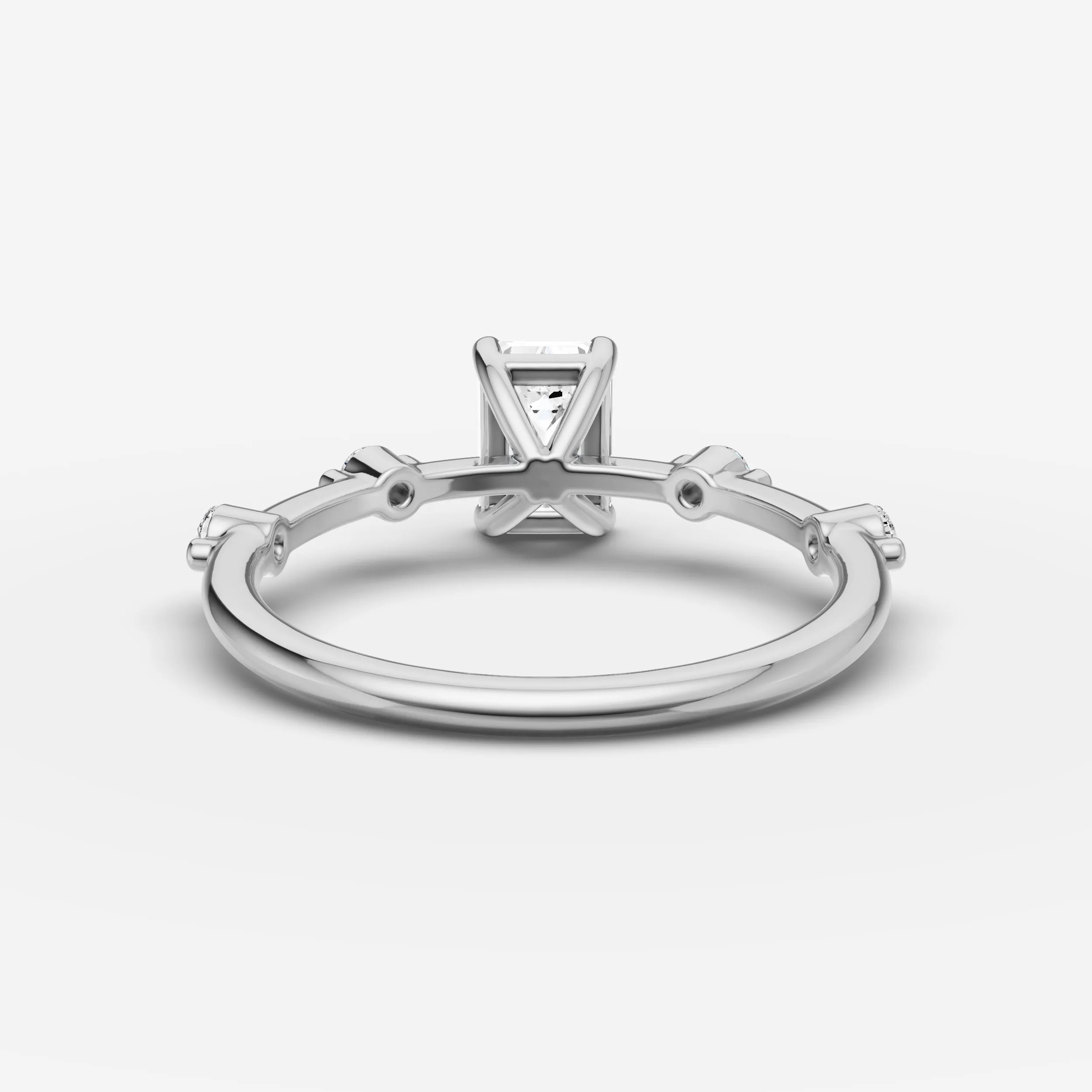 Dainty Pave - Emerald
