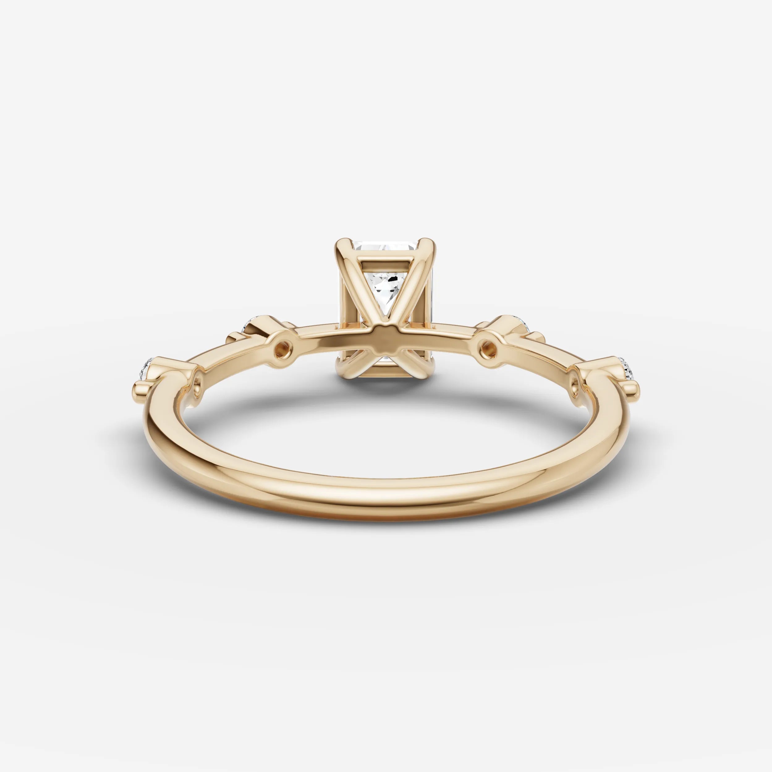 Dainty Pave - Emerald