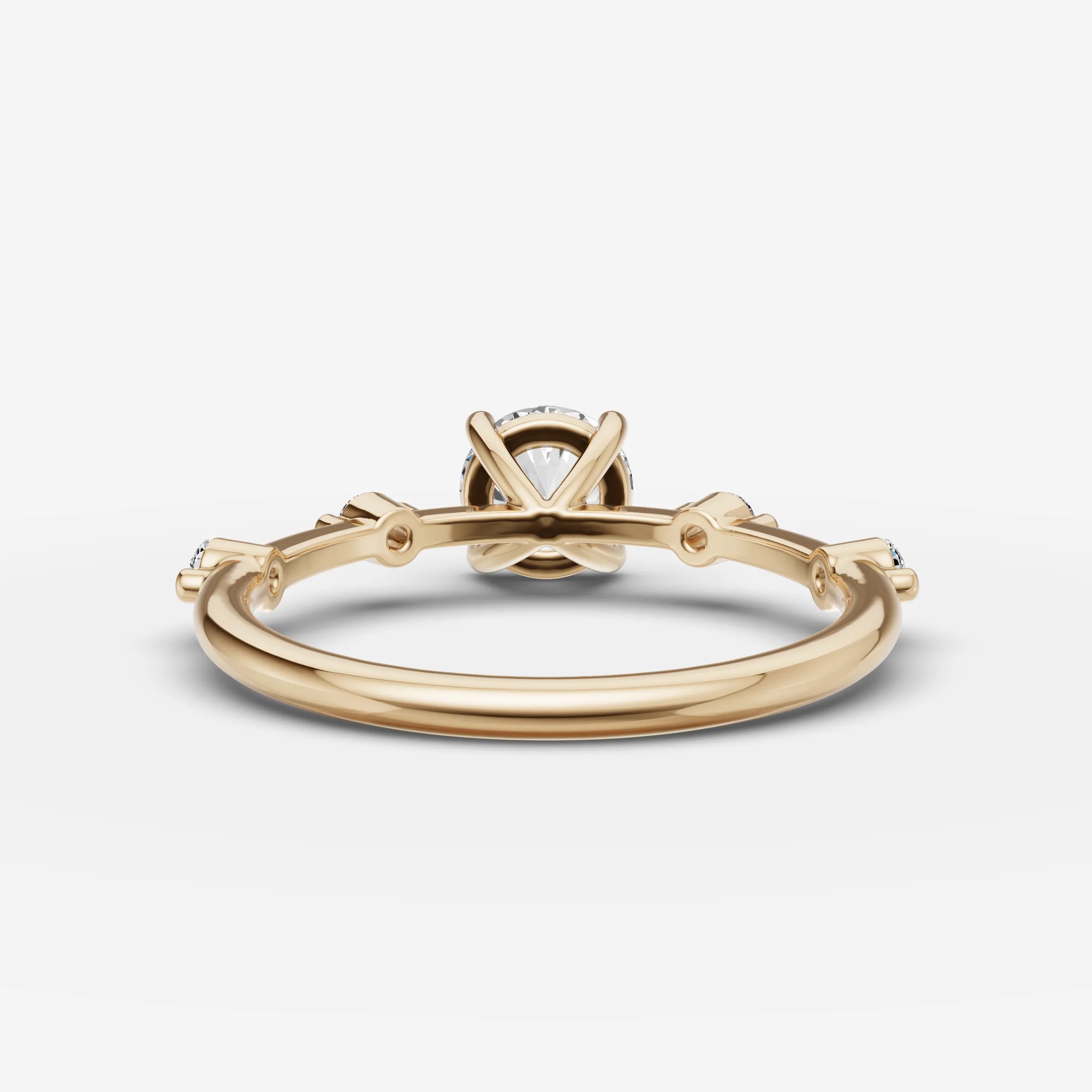 Dainty Pave - Round