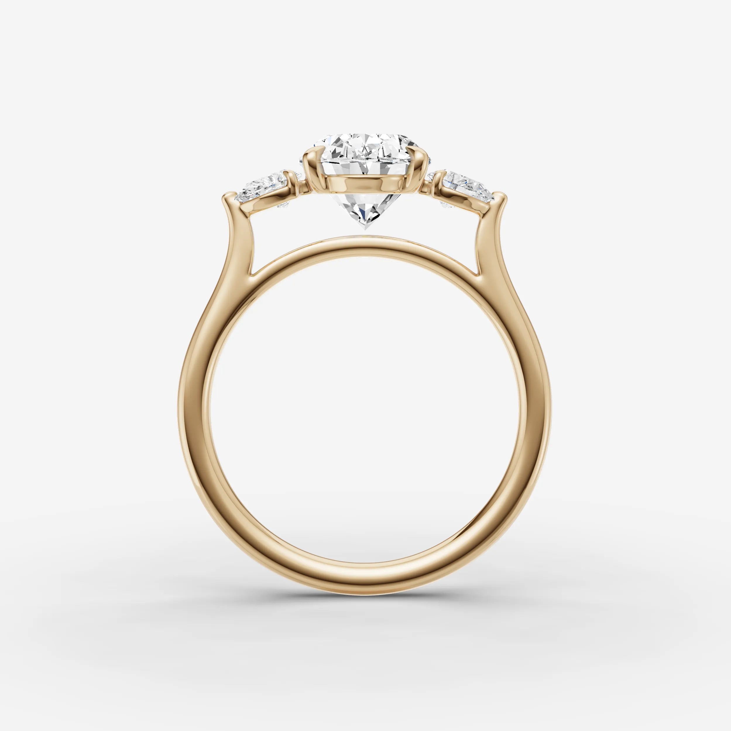 Three Stone - Oval