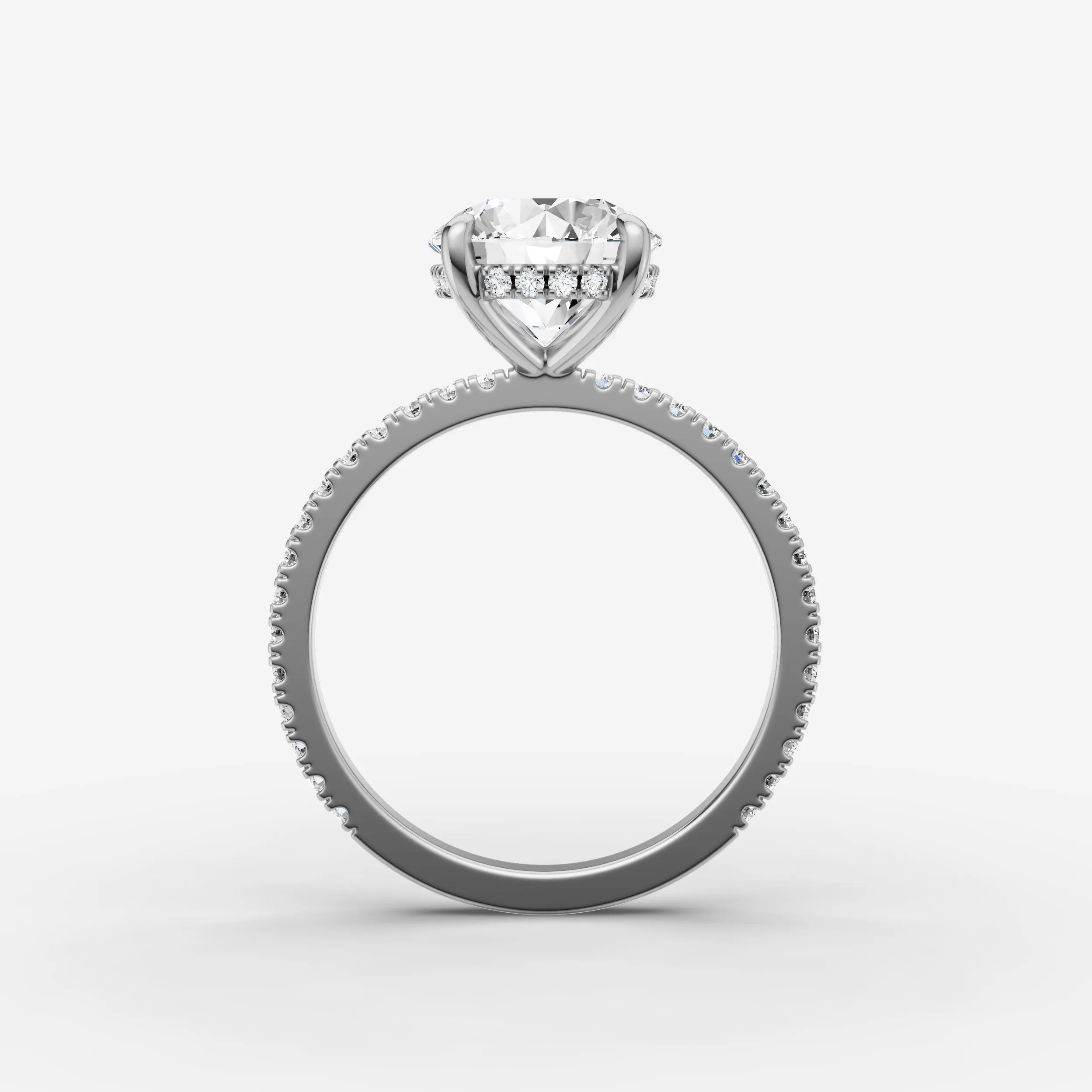 Hidden Halo & Pave - Round