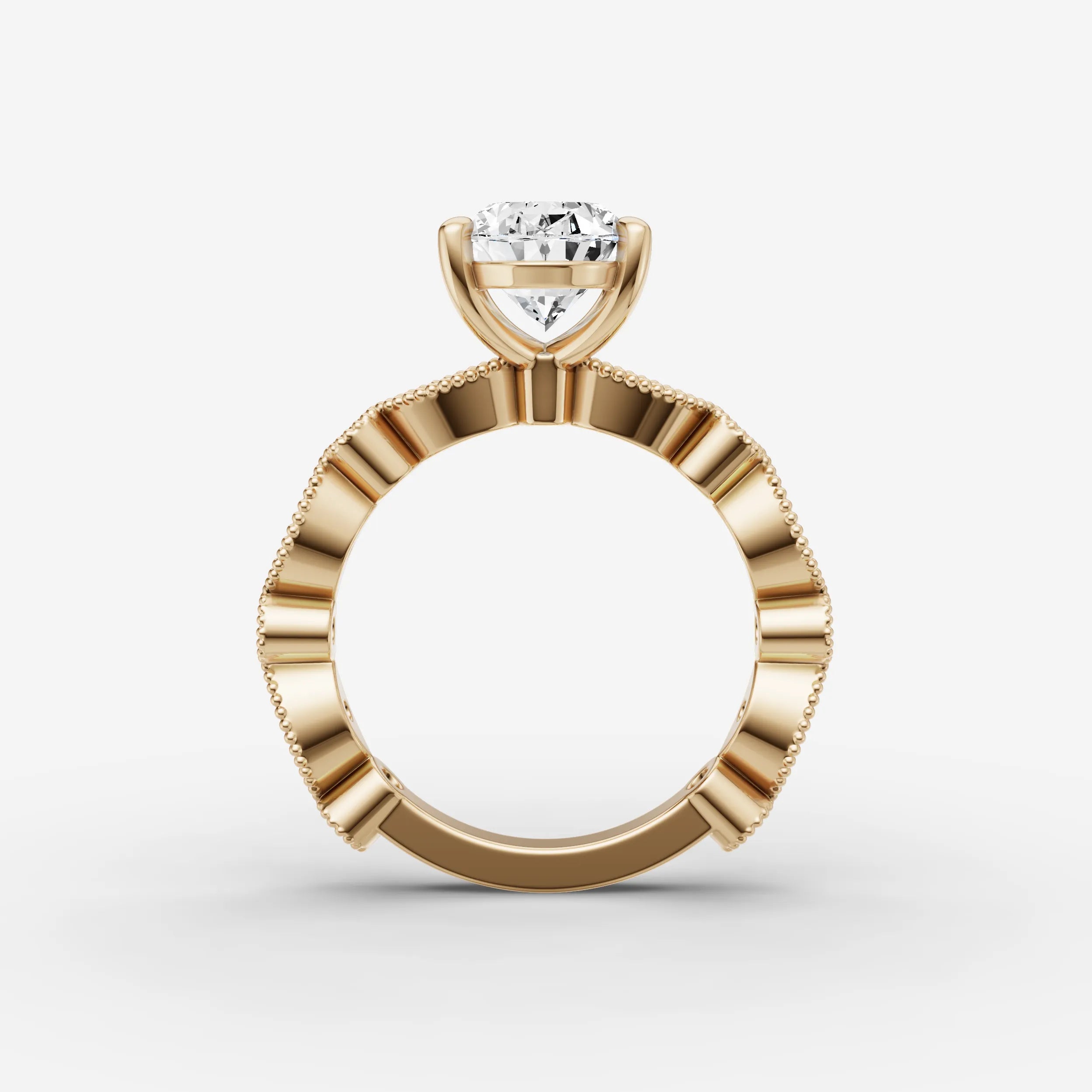 Vintage Pave - Oval
