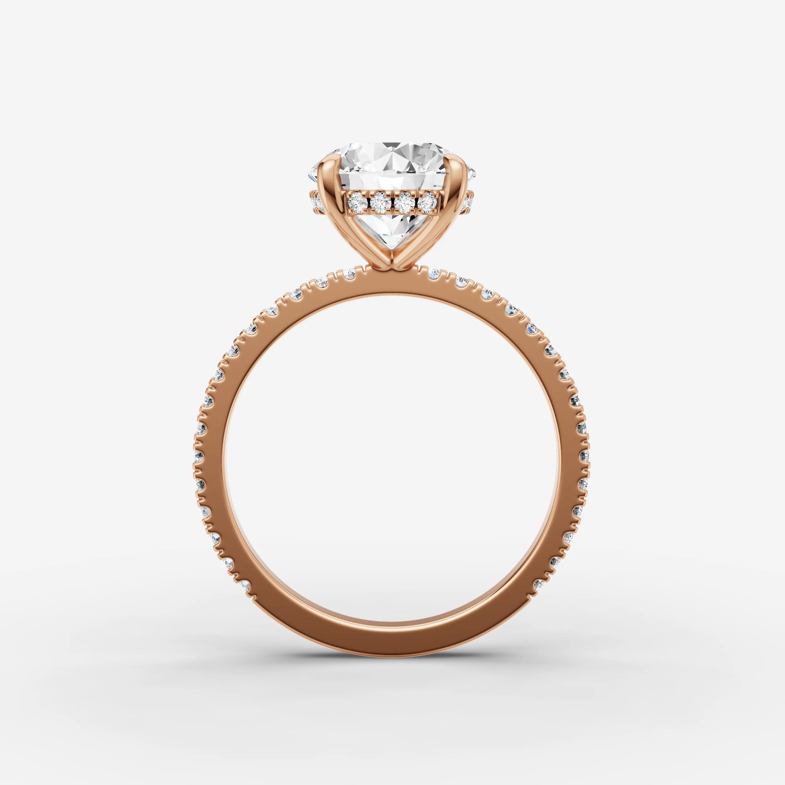Hidden Halo & Pave - Round