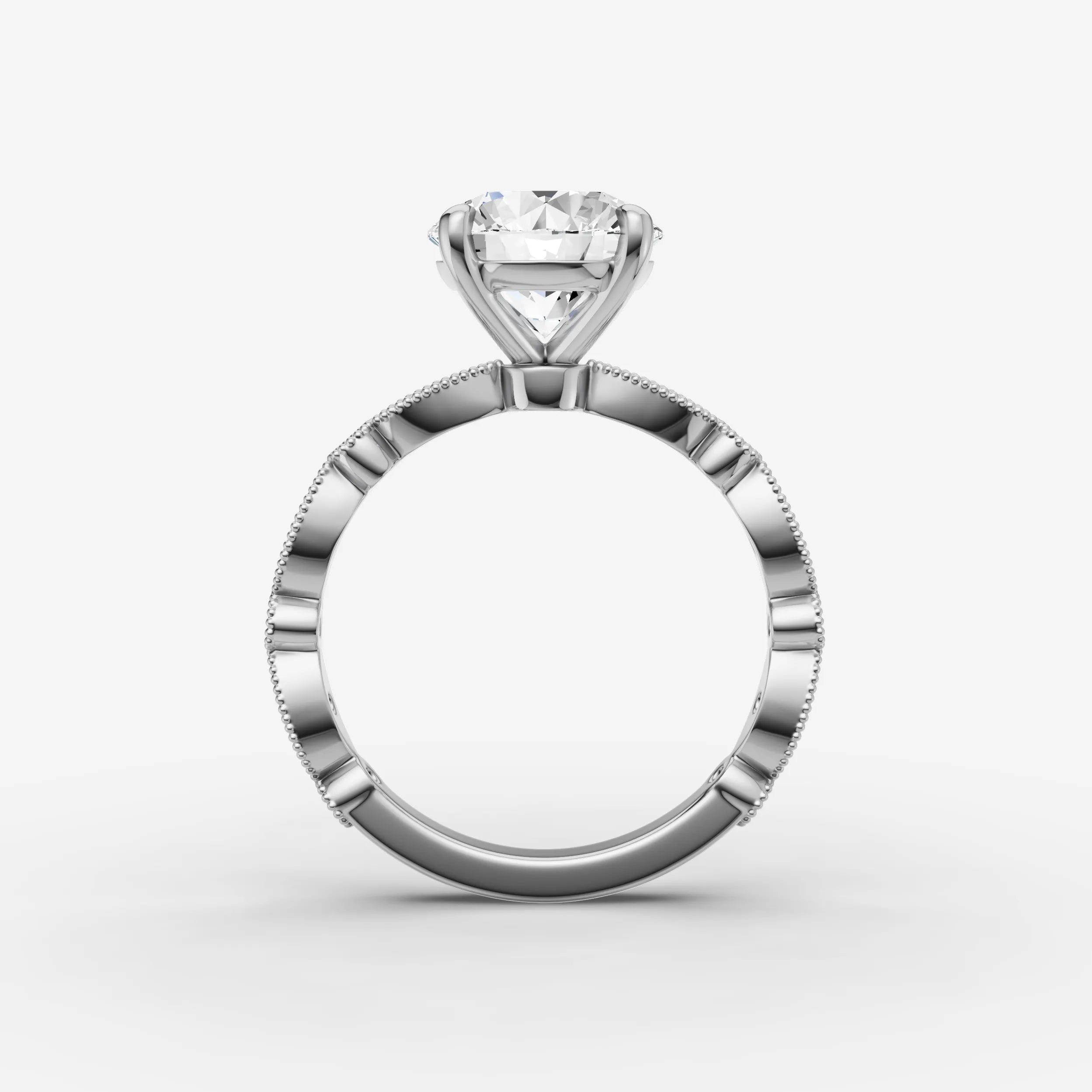 Vintage Pave - Round