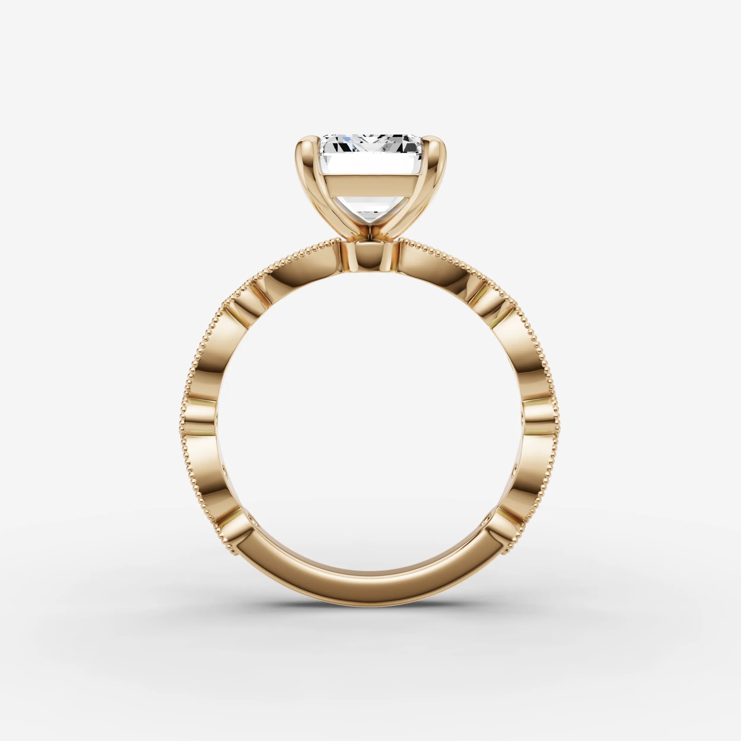 Vintage Pave - Emerald