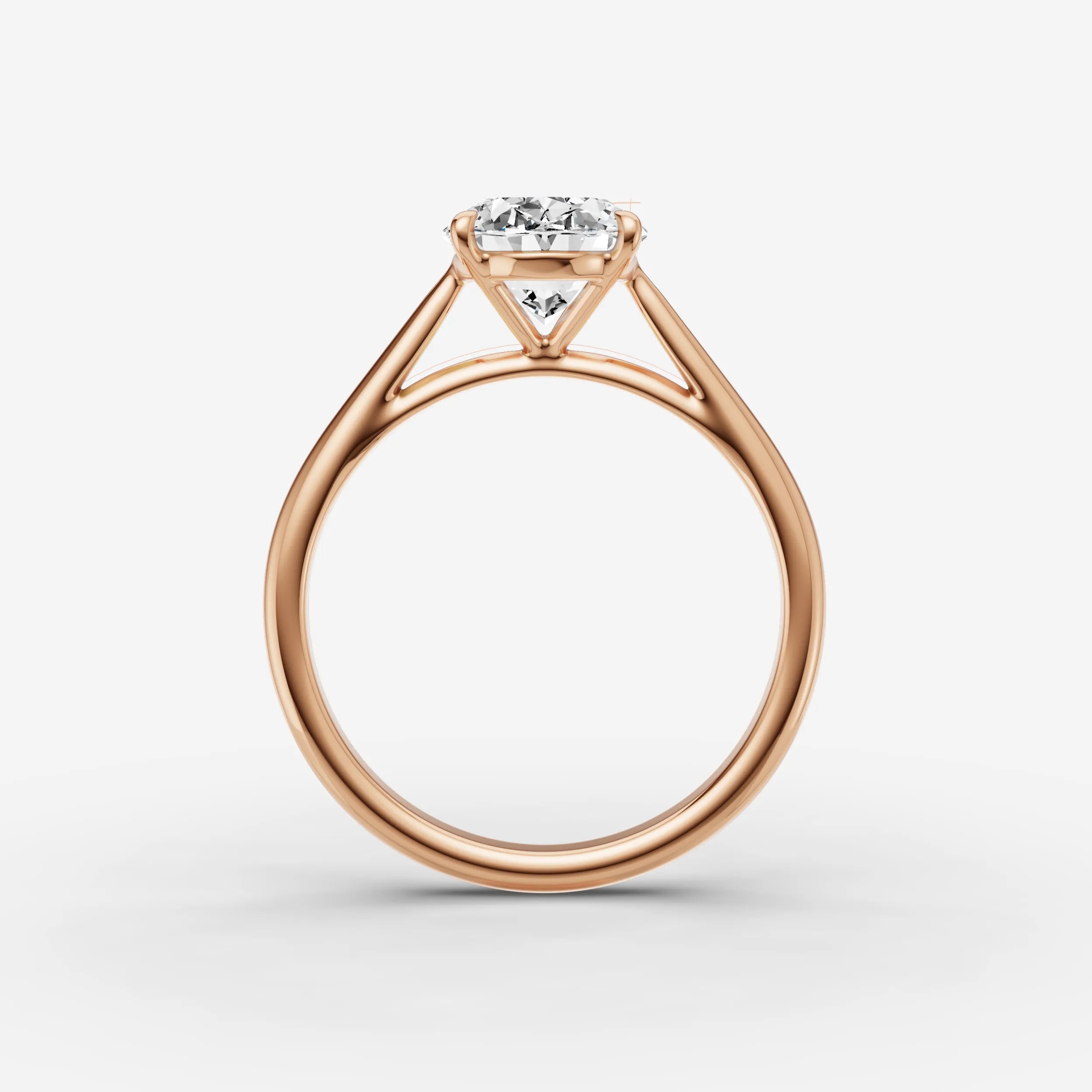 Solitaire Cathedral - Oval