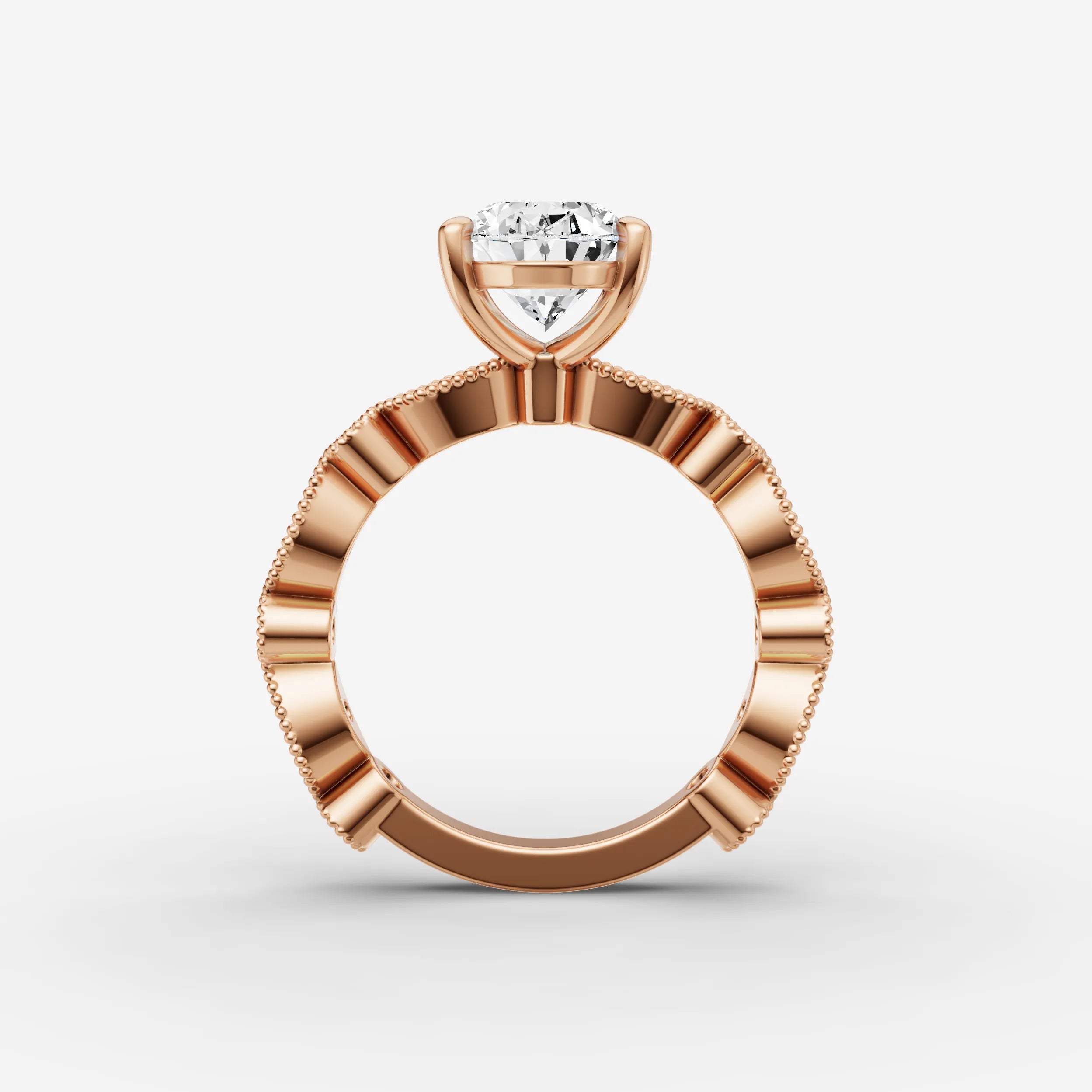Vintage Pave - Oval