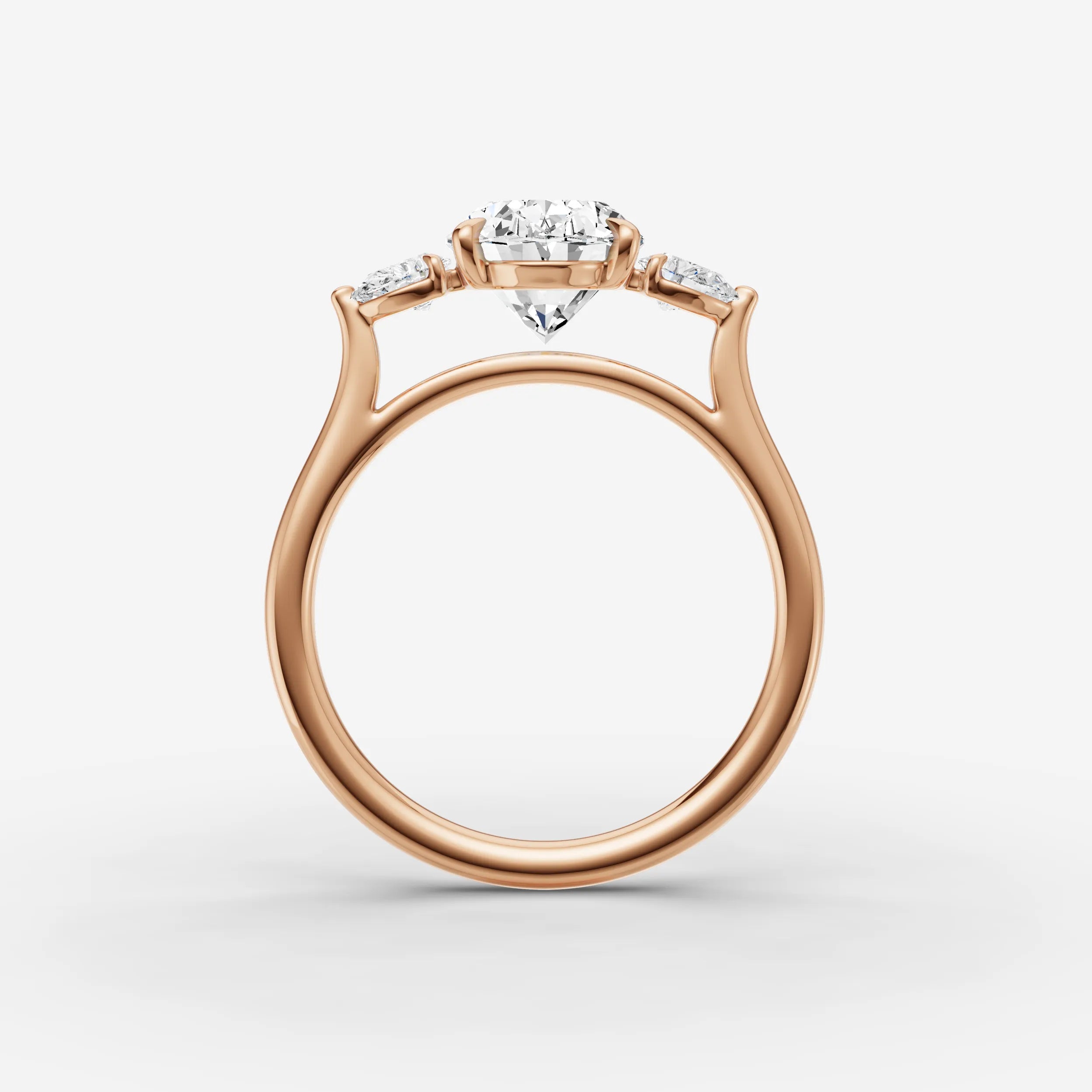 Three Stone - Oval