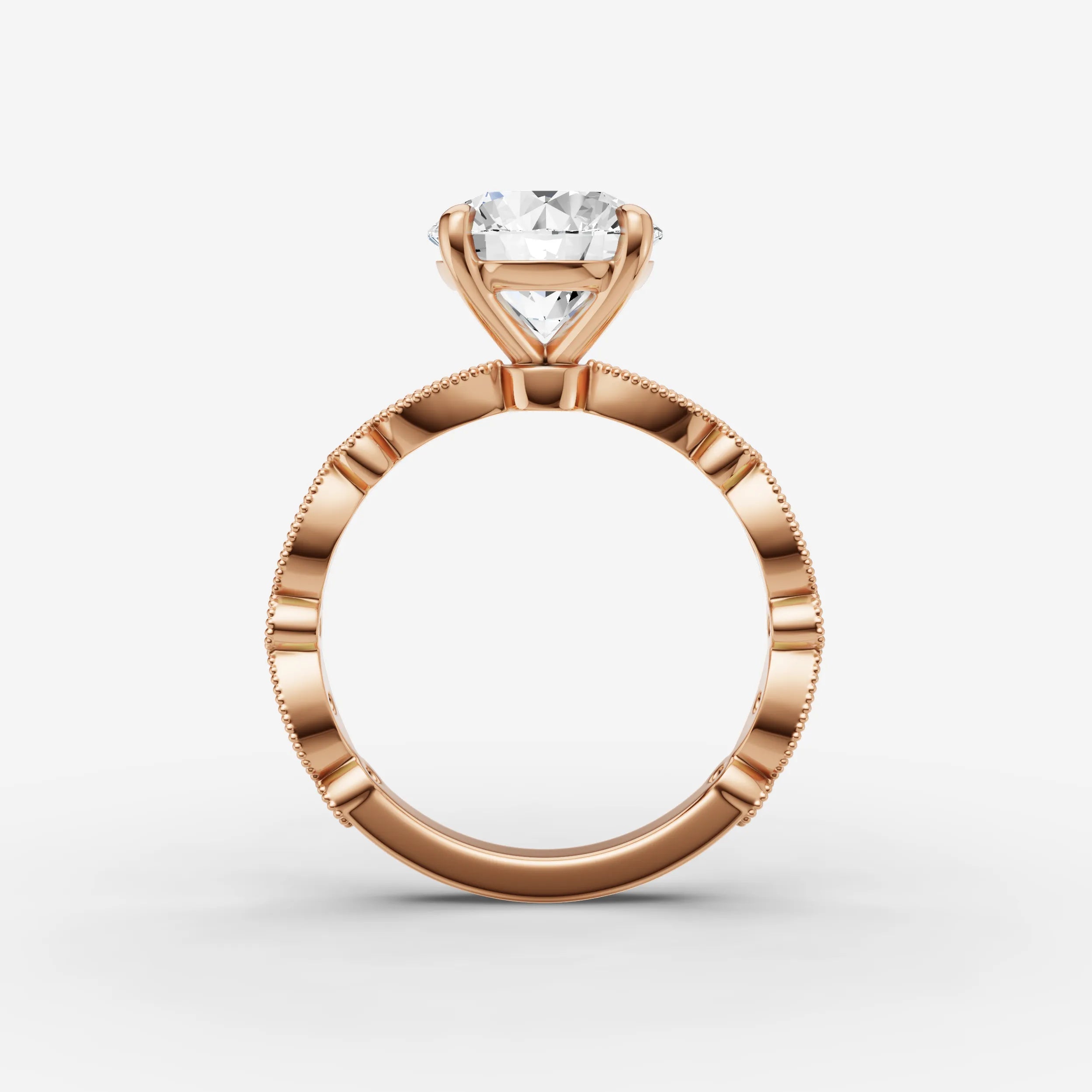 Vintage Pave - Round