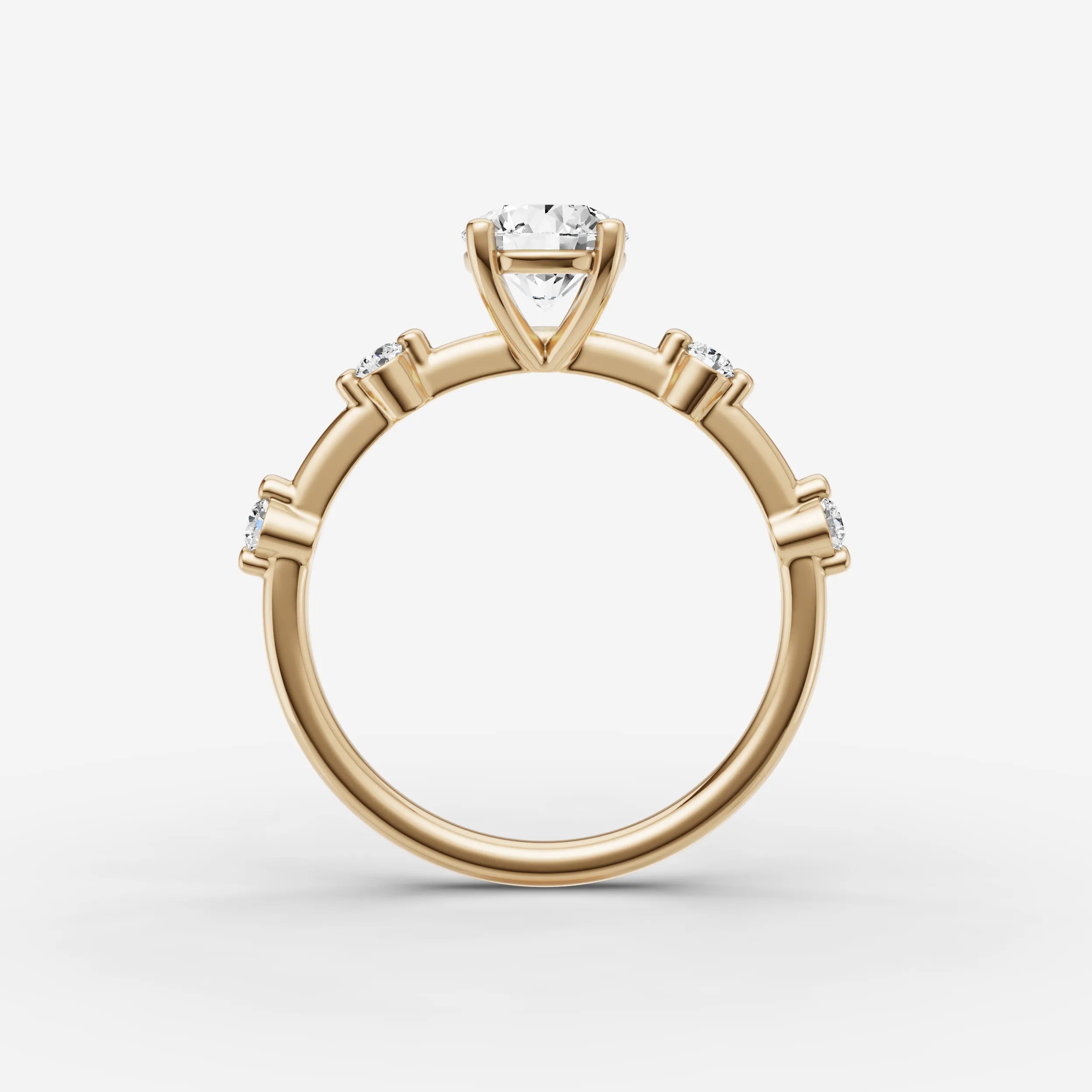 Dainty Pave - Round