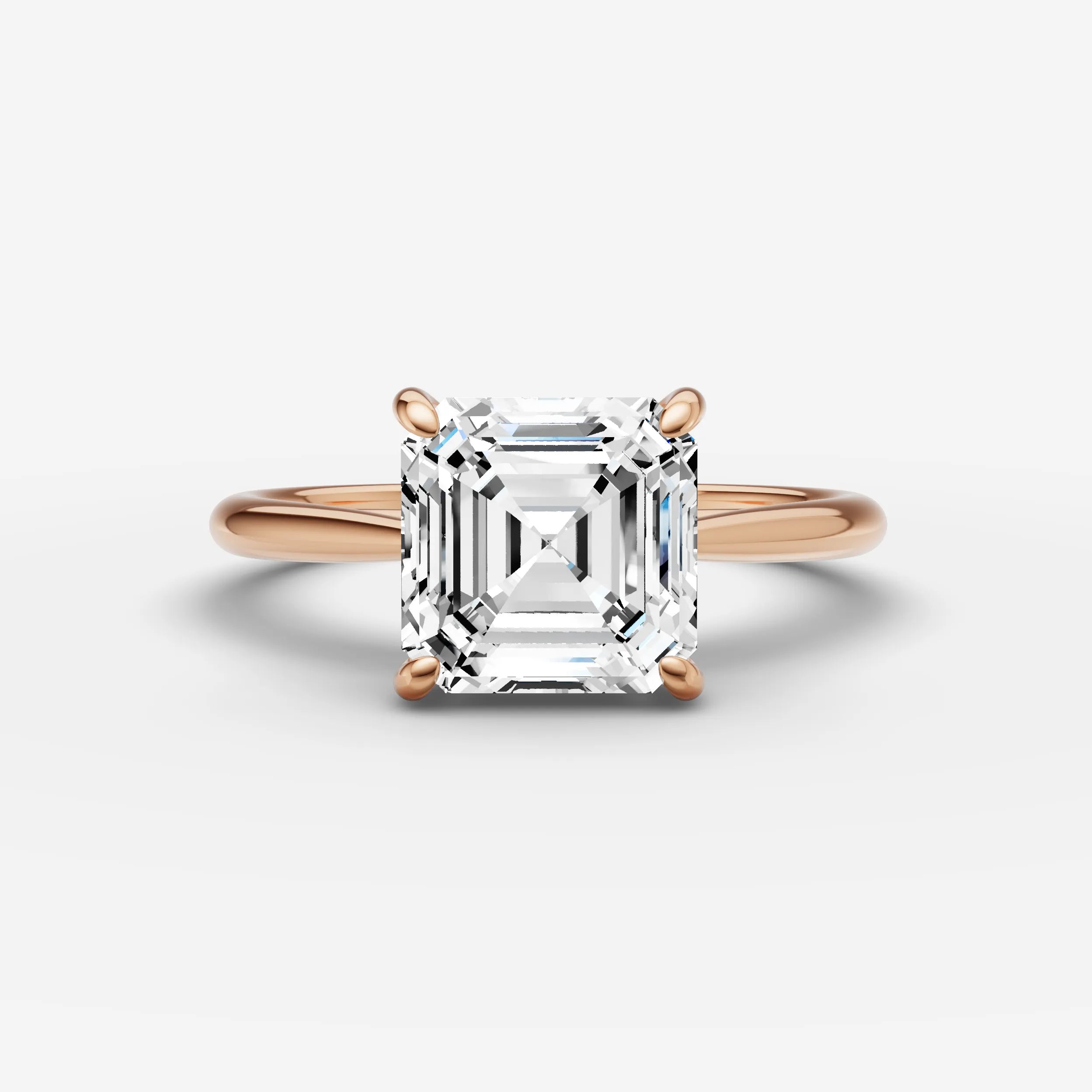 Solitaire Cathedral - Asscher
